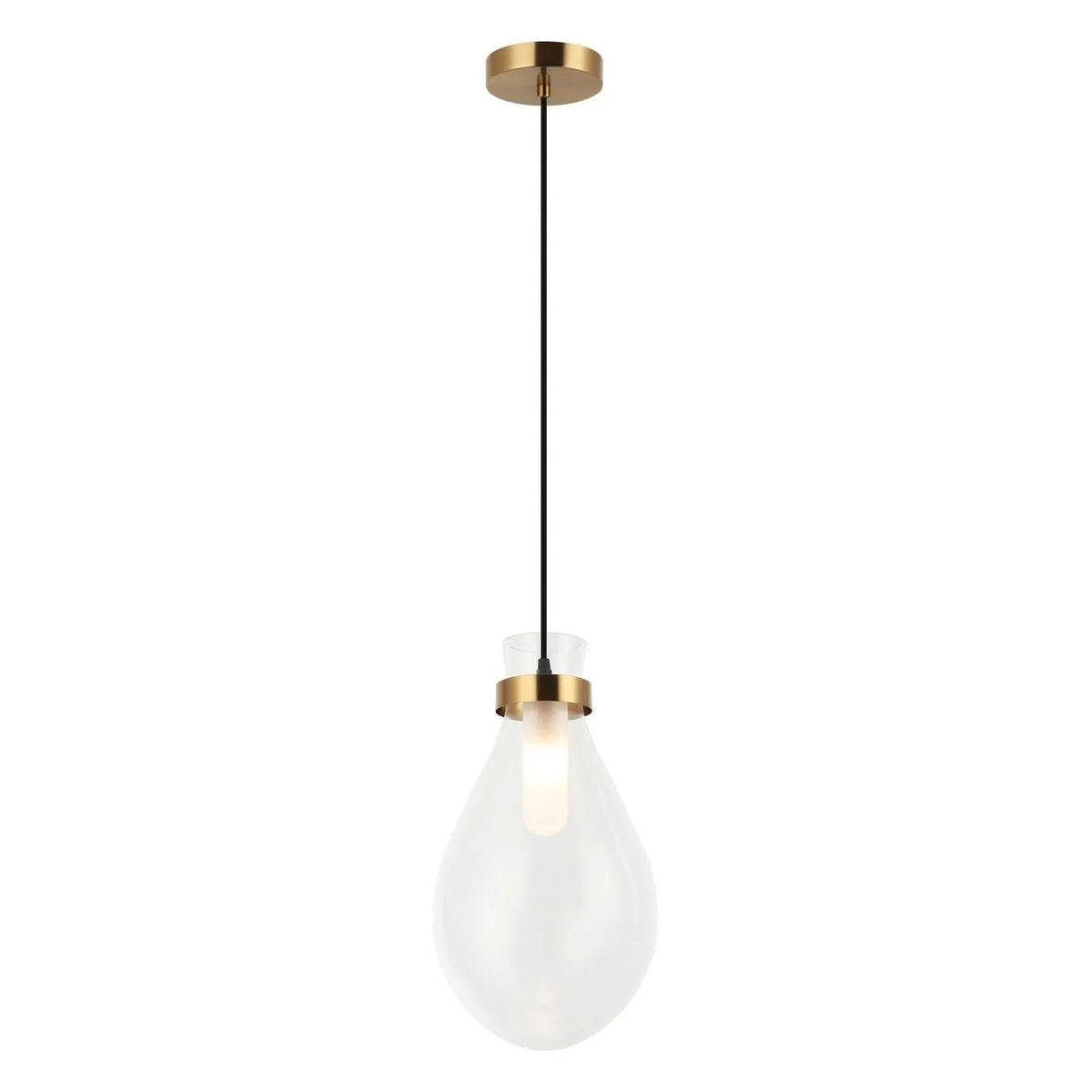 Matteo Canada - C31911AG - One Light Pendant - Seranna - Aged Gold Brass