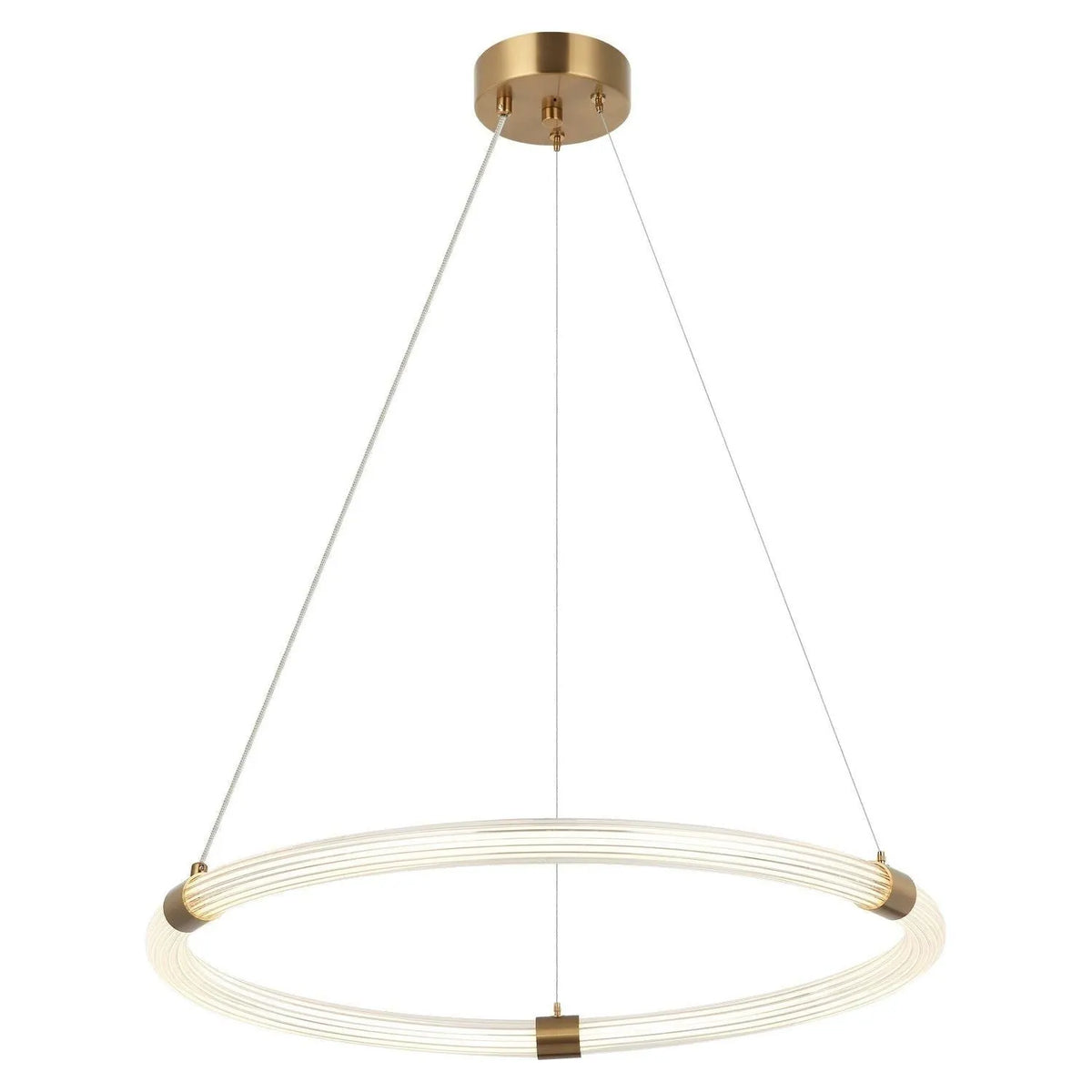 Matteo Canada - C34824AG - LED Pendant - Inkara - Aged Gold Brass