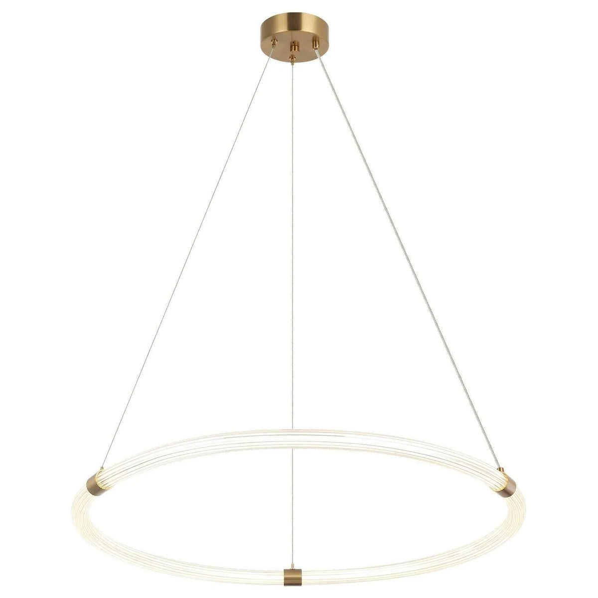 Matteo Canada - C34832AG - LED Pendant - Inkara - Aged Gold Brass