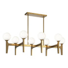 Matteo Canada - C34918AGOP - LED Pendant - Scriben - Aged Gold Brass