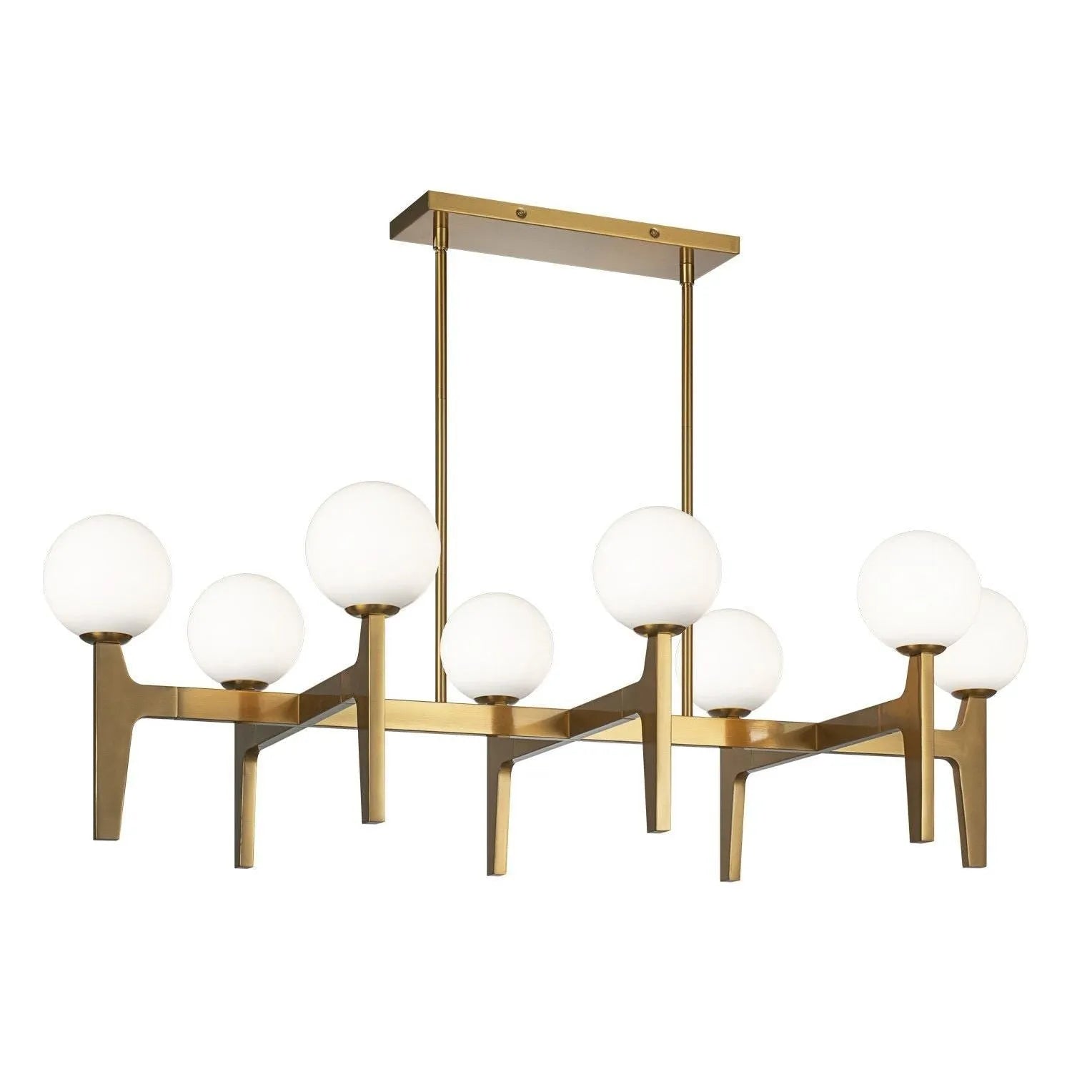 Matteo Canada - C34918AGOP - LED Pendant - Scriben - Aged Gold Brass