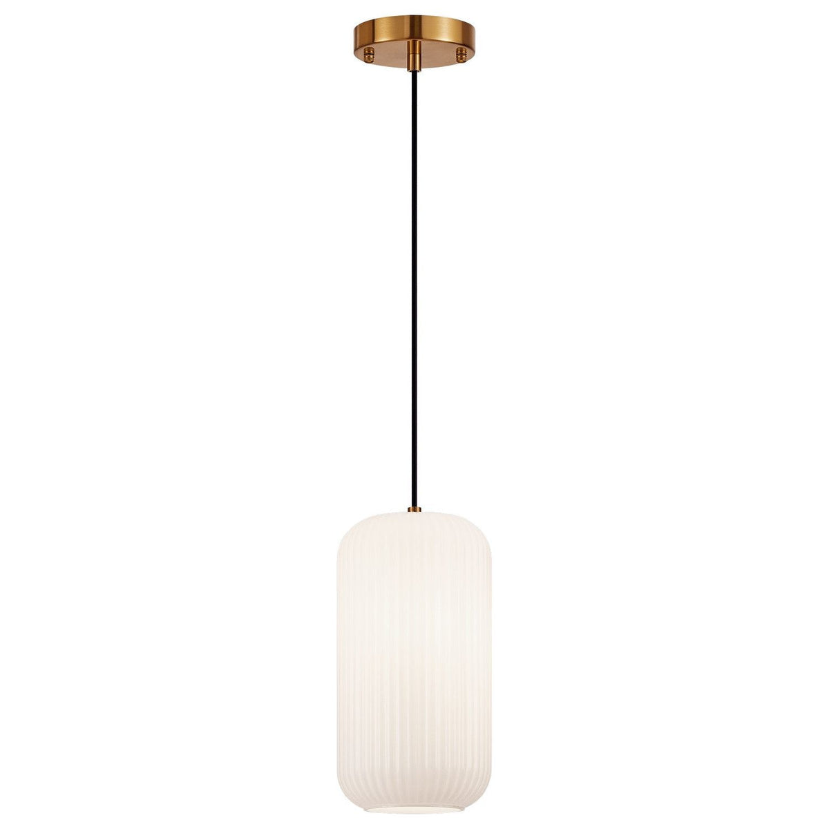 Matteo Canada - C61002AGOP - One Light Pendant - Charismo - Aged Gold Brass