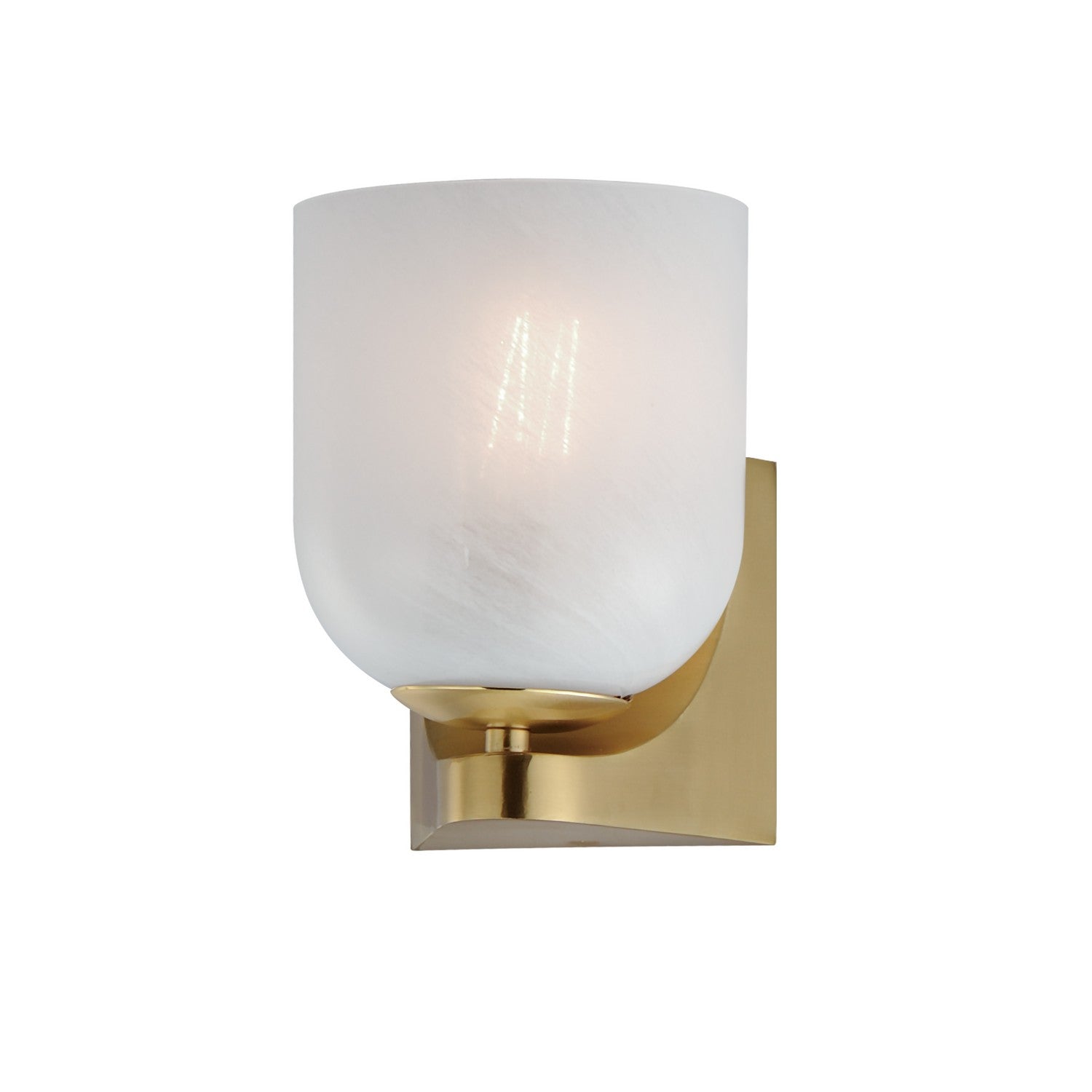 Maxim Lighting 21231MRNAB Scoop Bath Vanity in Natural Aged Brass