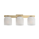 Maxim Lighting 21233MRNAB Scoop Bath Vanity in Natural Aged Brass