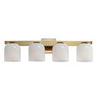 Maxim Lighting 21234MRNAB Scoop Bath Vanity in Natural Aged Brass