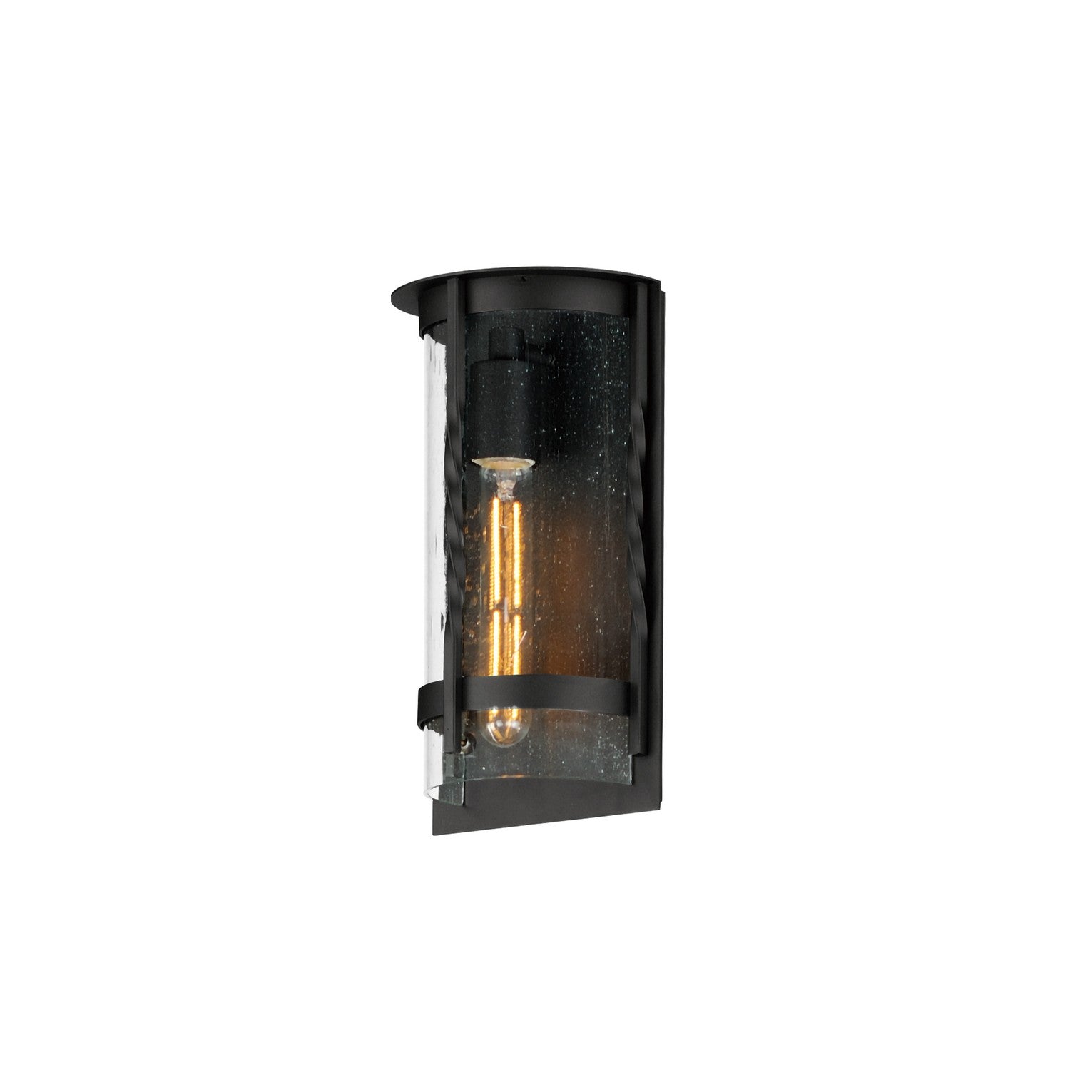 Maxim - 30191CDBK - One Light Outdoor Wall Sconce - Foundry - Black