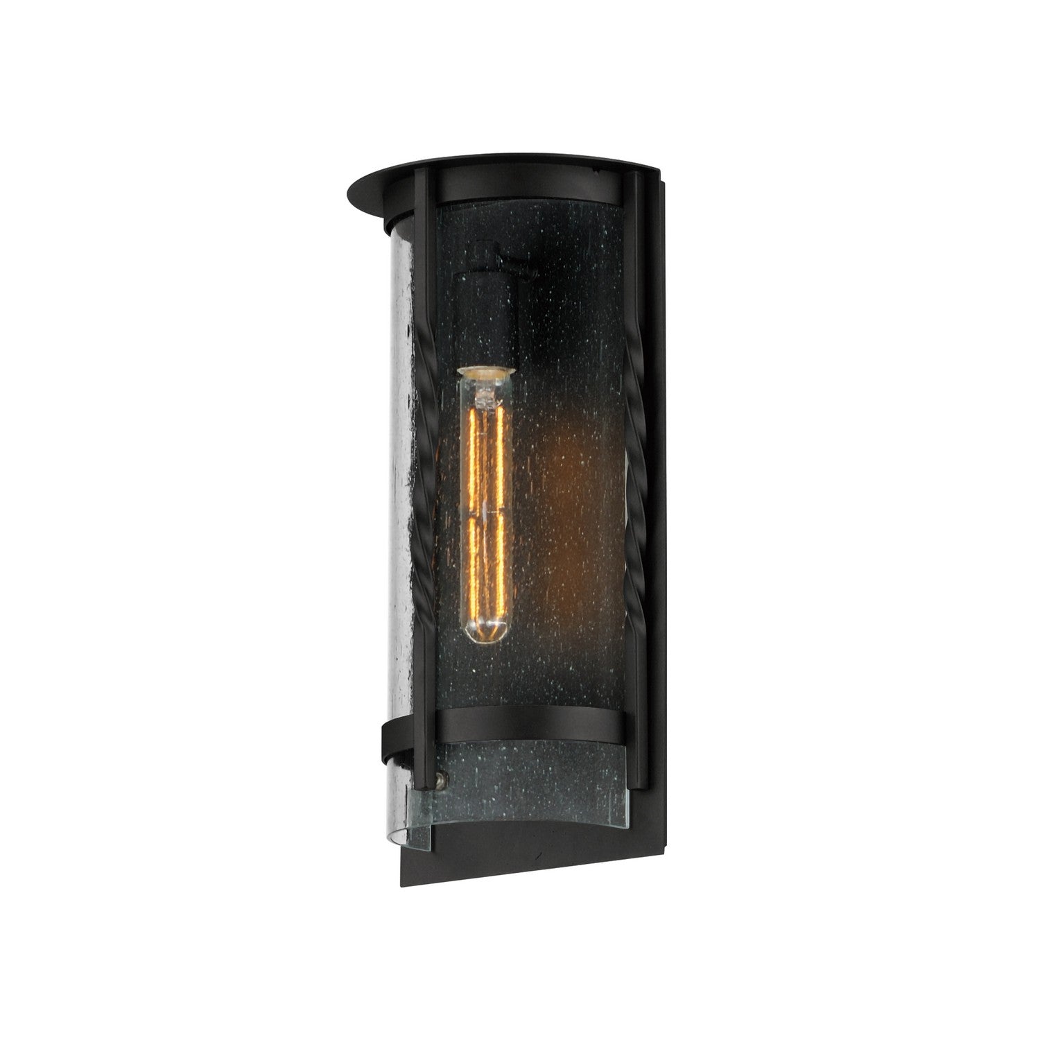 Maxim - 30192CDBK - One Light Outdoor Wall Sconce - Foundry - Black
