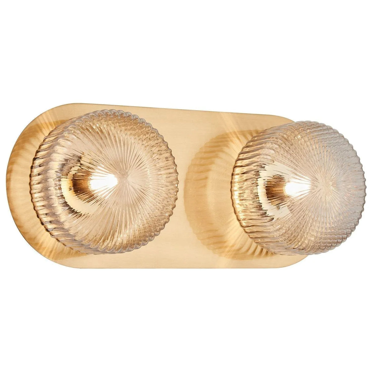 Matteo Canada - S01302AGCL - LED Wall Sconce - Knobbel - Aged Gold Brass
