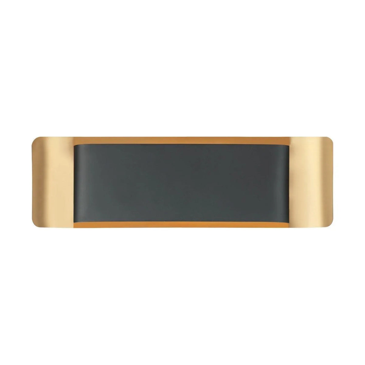 Matteo Canada - S10518MBAG - LED Wall Sconce - Kumilo - Matte Black / Aged Gold Brass