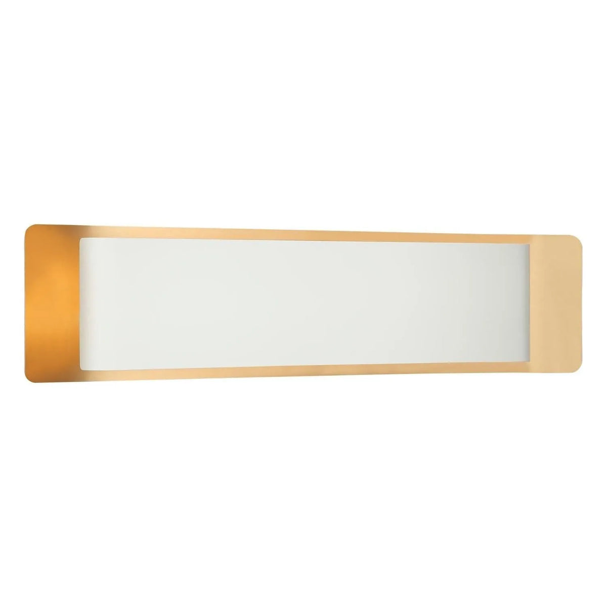Matteo Canada - S10524WHAG - LED Wall Sconce - Kumilo - White / Aged Gold Brass