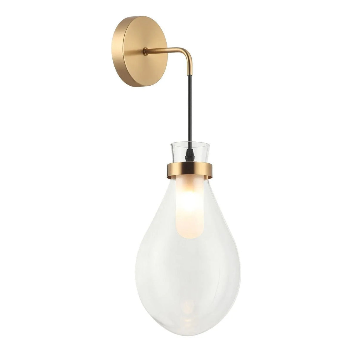 Matteo Canada - W31901AG - One Light Wall Sconce - Seranna - Aged Gold Brass