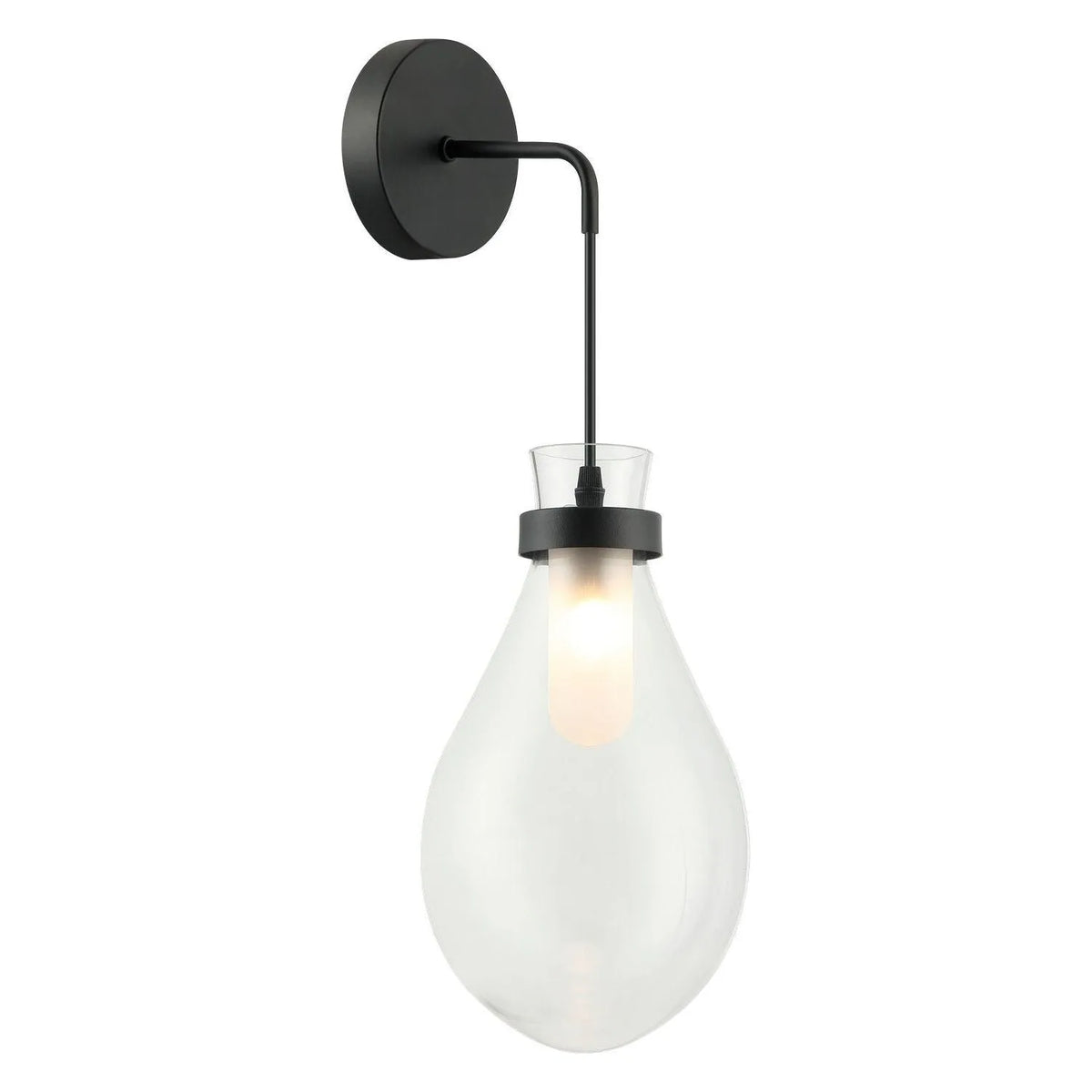 Matteo Canada - W31901MB - One Light Wall Sconce - Seranna - Matte Black