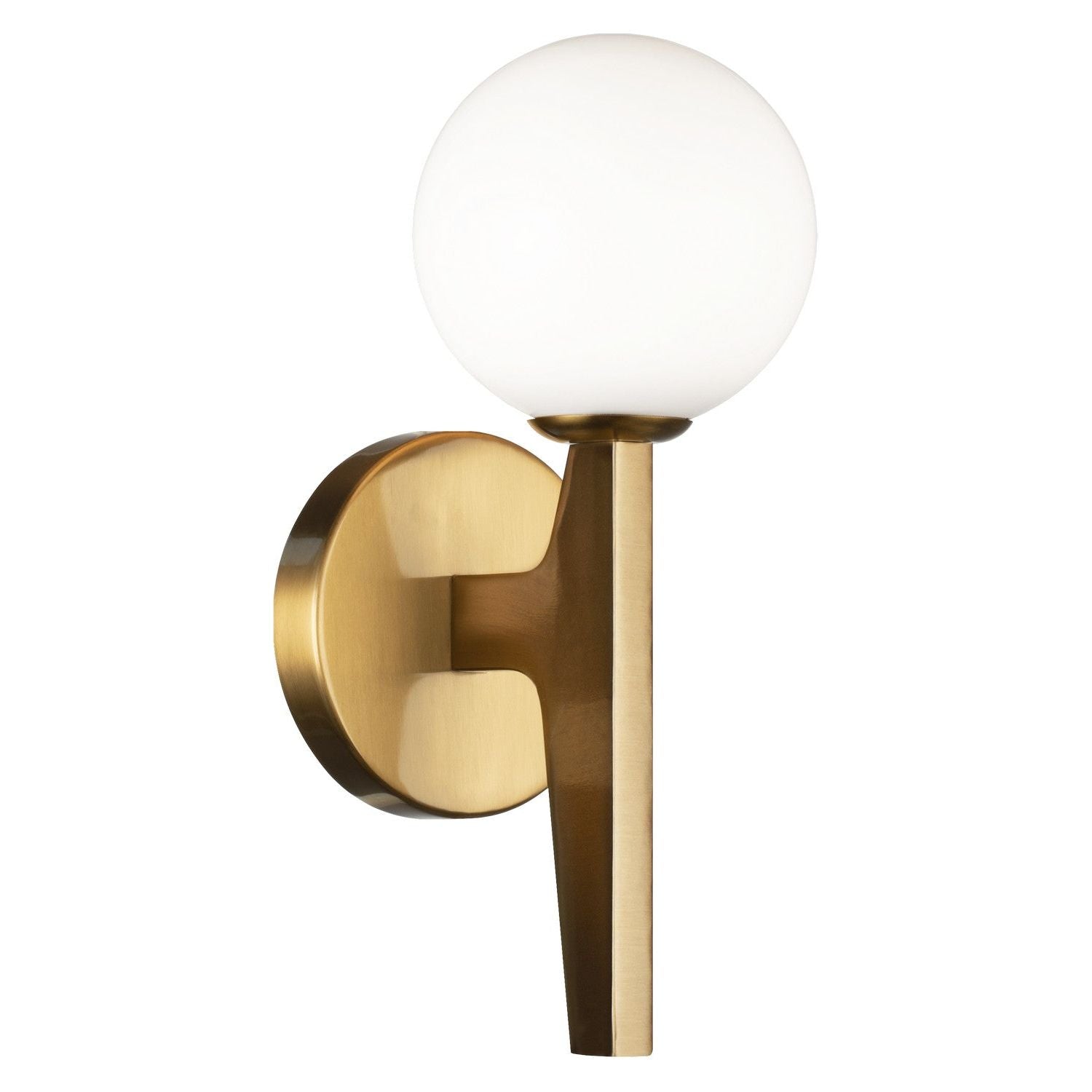 Matteo Canada - W34901AGOP - LED Wall Sconce - Scriben - Aged Gold Brass