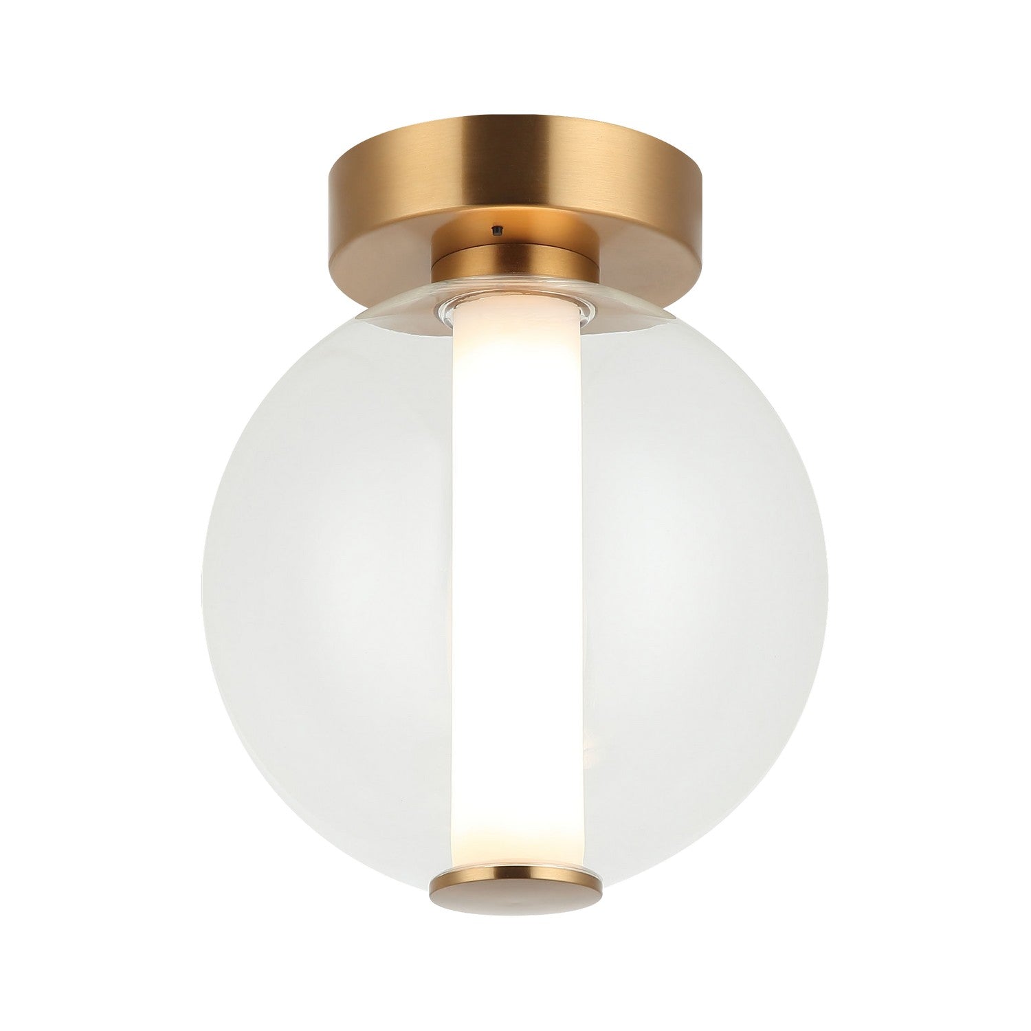 Matteo Canada - WX69611AGCL - LED Wall Sconce/Ceiling Mount - Belange - Aged Gold Brass