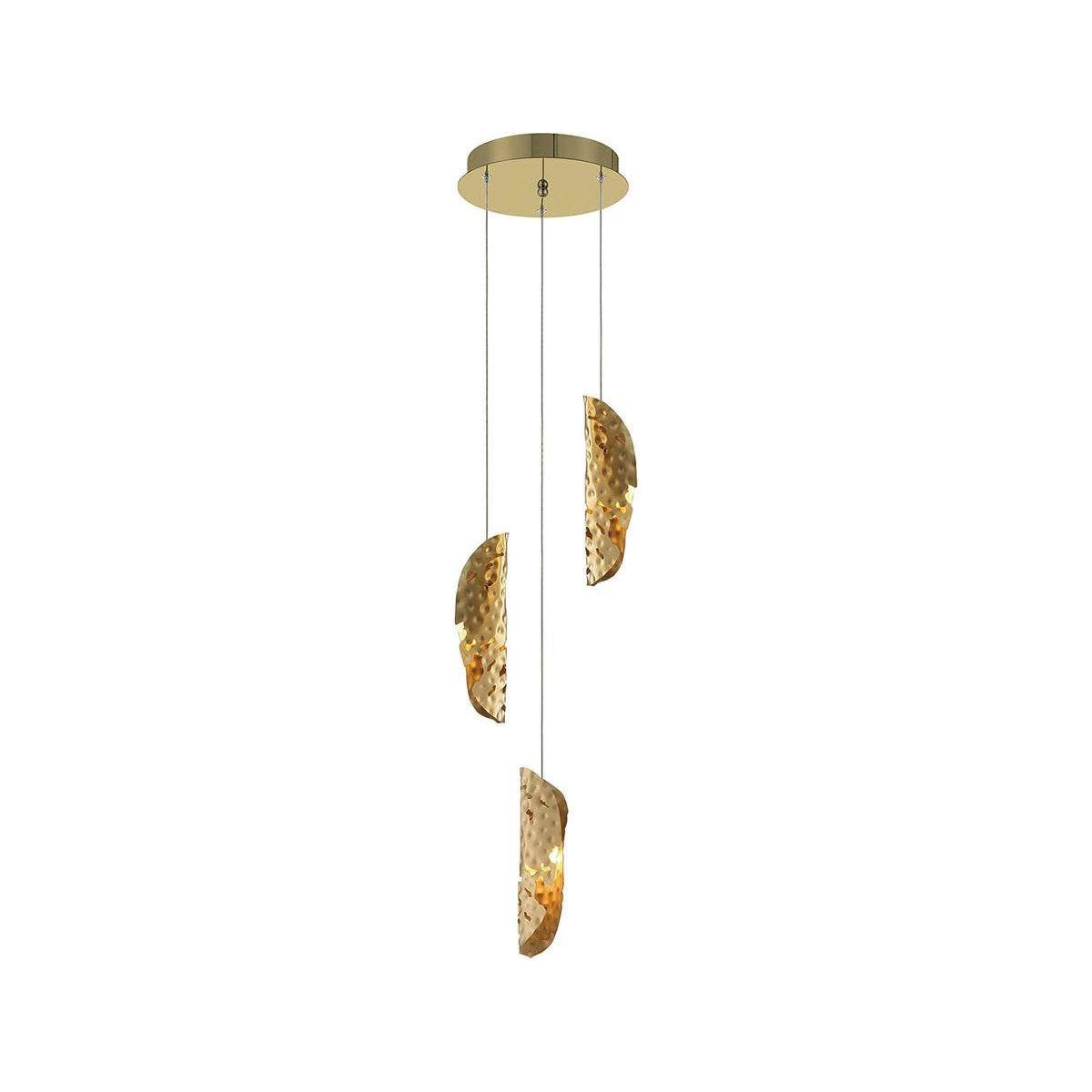 Lib & Co. Canada - 10162-020-07 - LED Pendant - Sorrento - Gold