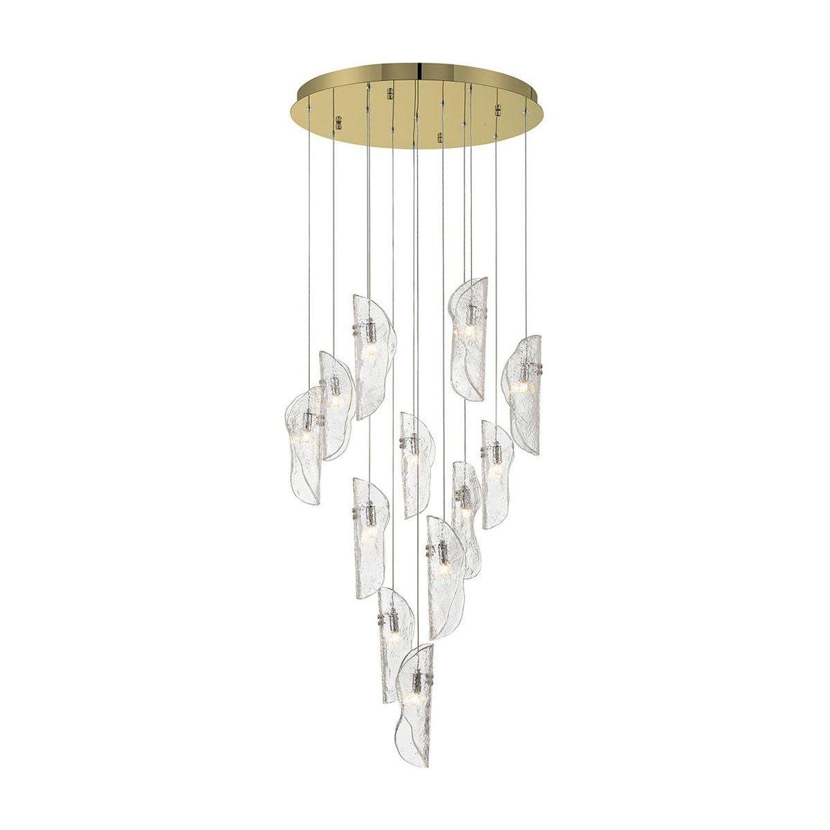 Lib & Co. Canada - 10164-017-07 - LED Chandelier - Sorrento - Gold