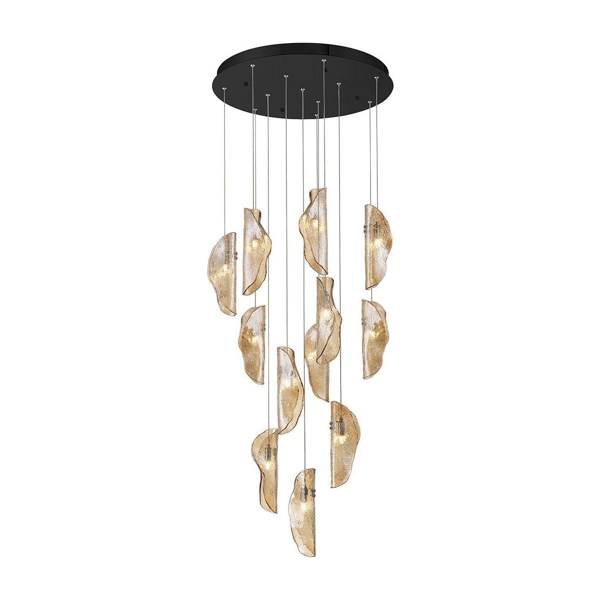 Lib & Co. Canada - 10164-018-02 - LED Chandelier - Sorrento - Black
