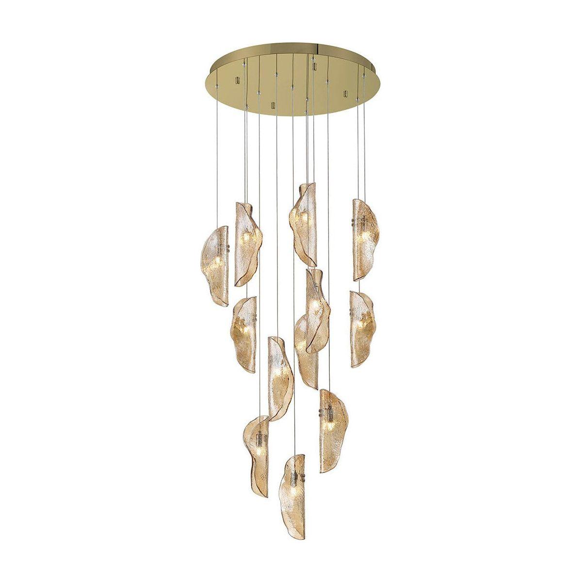 Lib & Co. Canada - 10164-018-07 - LED Chandelier - Sorrento - Gold