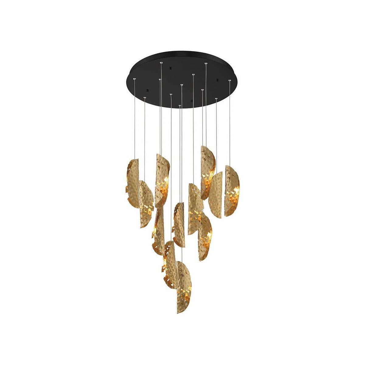 Lib & Co. Canada - 10164-020-02 - LED Chandelier - Sorrento - Black