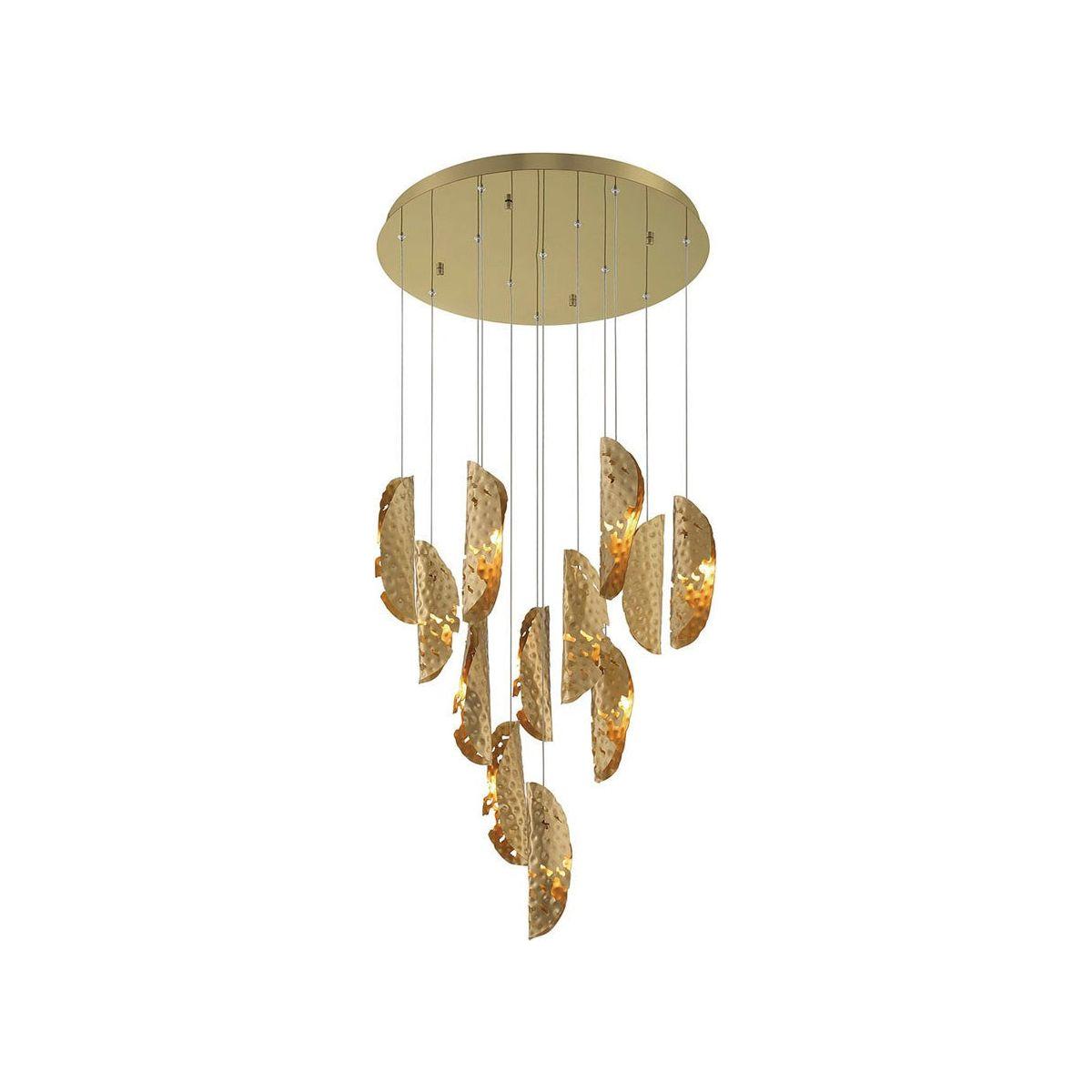 Lib & Co. Canada - 10164-020-07 - LED Chandelier - Sorrento - Gold