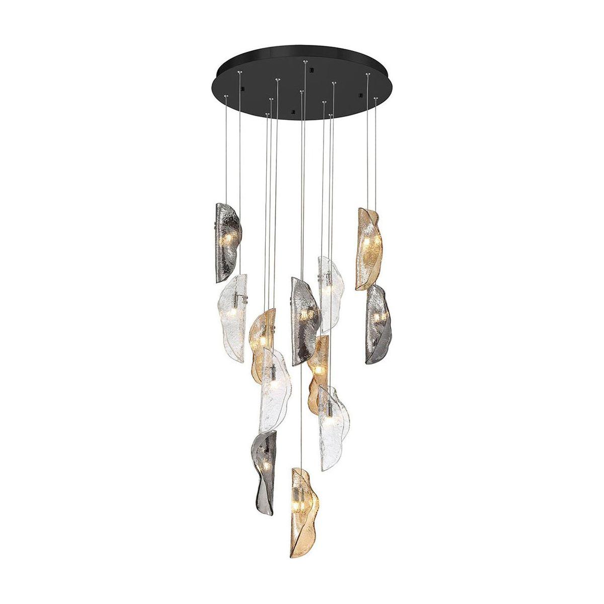 Lib & Co. Canada - 10164-023-02 - LED Chandelier - Sorrento - Black