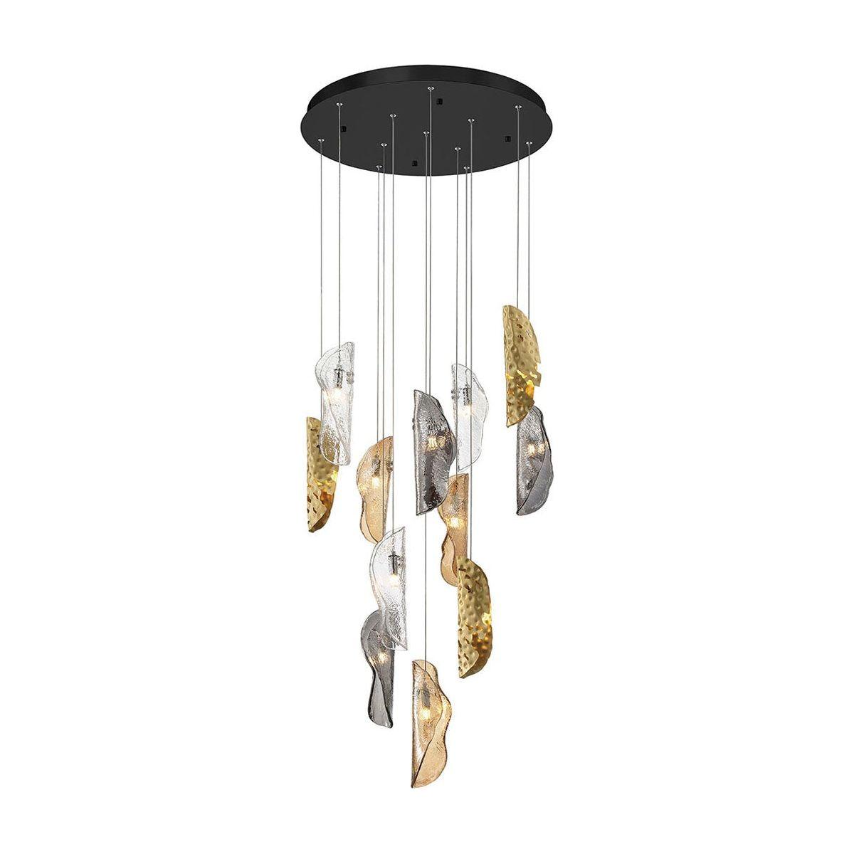 Lib & Co. Canada - 10164-024-02 - LED Chandelier - Sorrento - Black
