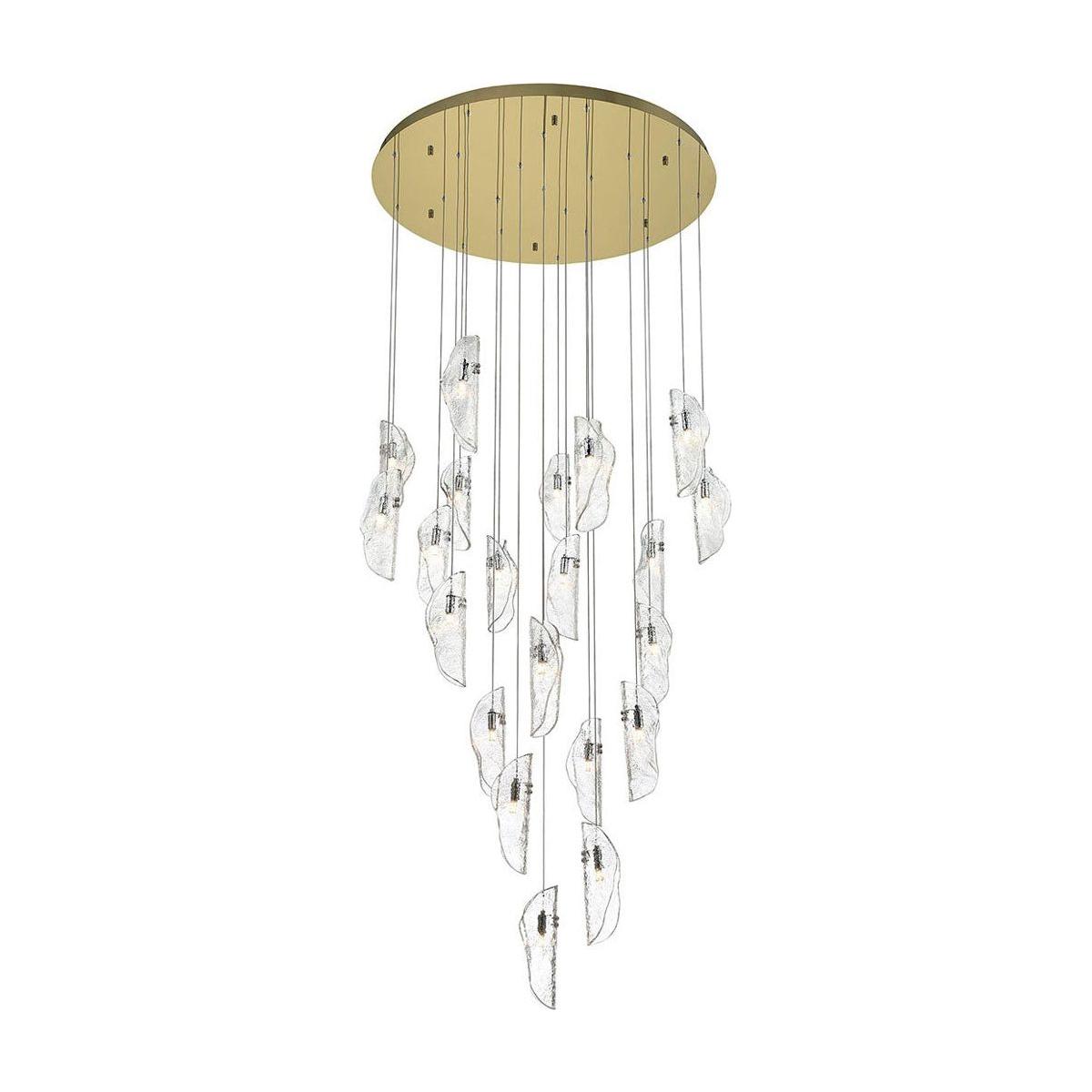 Lib & Co. Canada - 10167-017-07 - LED Chandelier - Sorrento - Gold