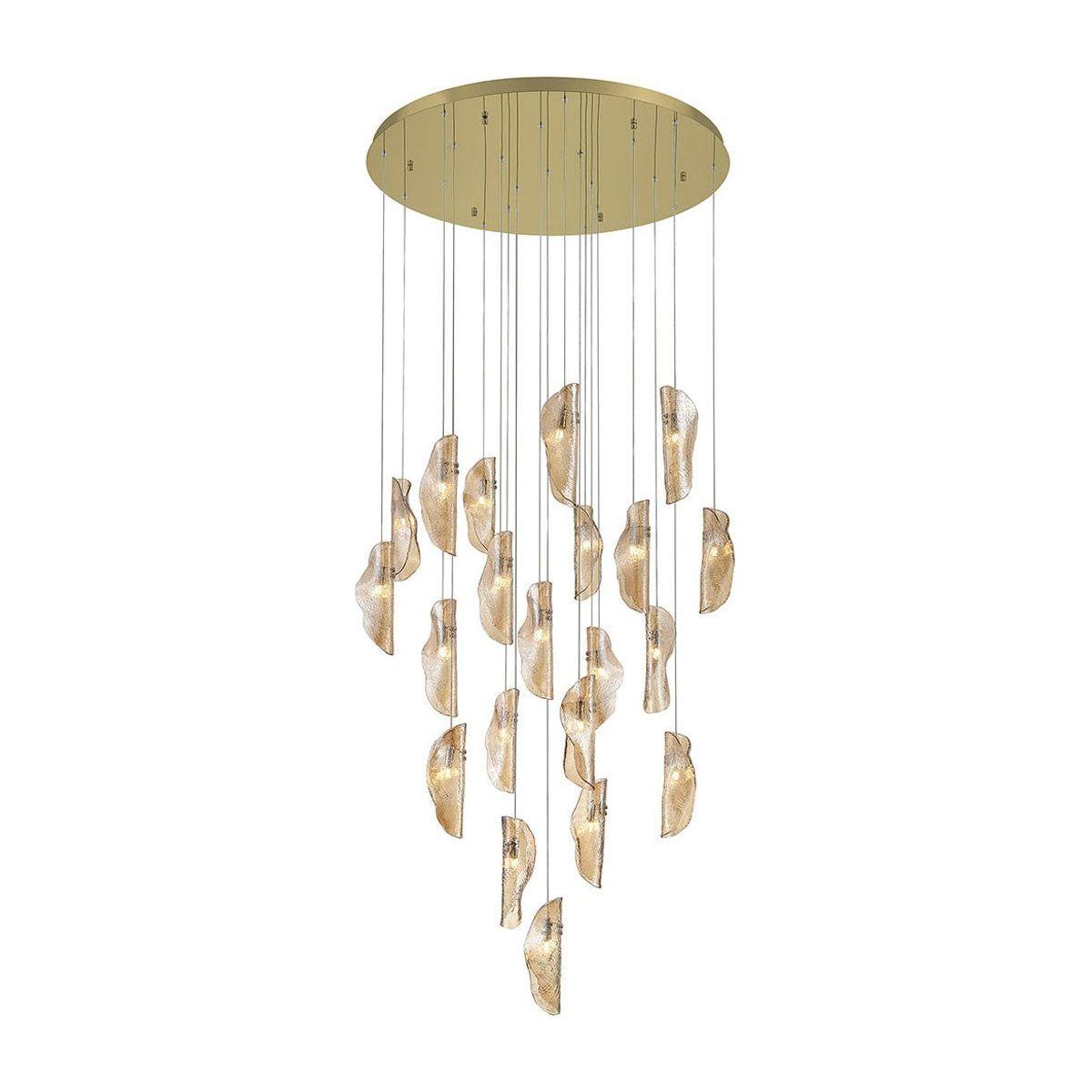 Lib & Co. Canada - 10167-018-07 - LED Chandelier - Sorrento - Gold