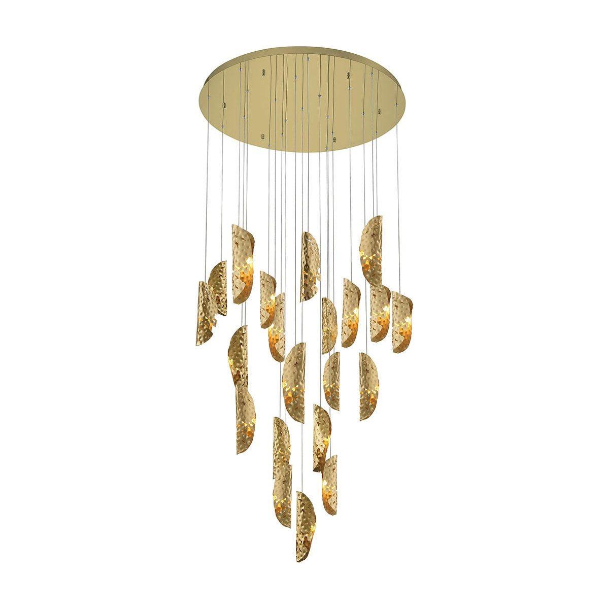 Lib & Co. Canada - 10167-020-07 - LED Chandelier - Sorrento - Gold