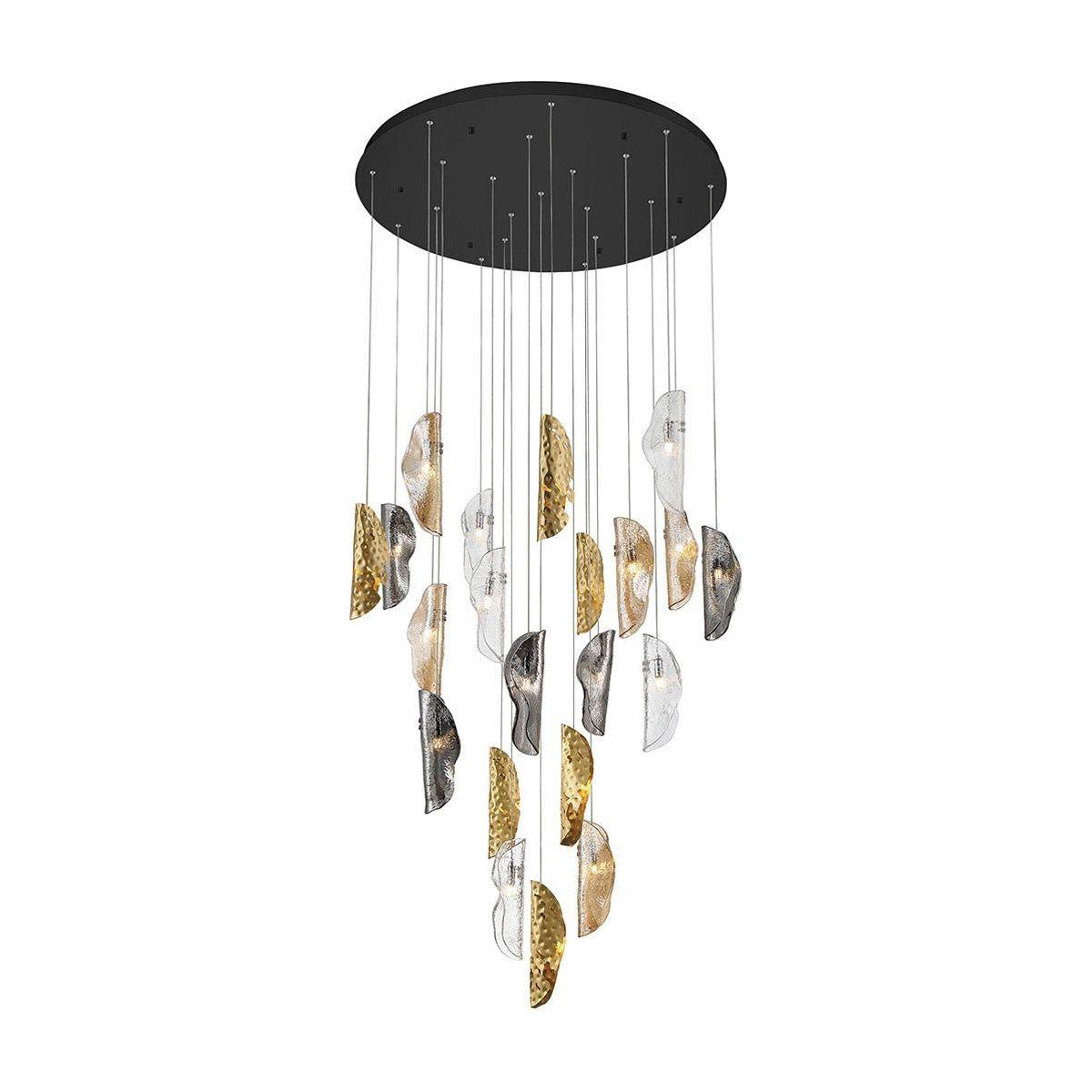 Lib & Co. Canada - 10167-024-02 - LED Chandelier - Sorrento - Black
