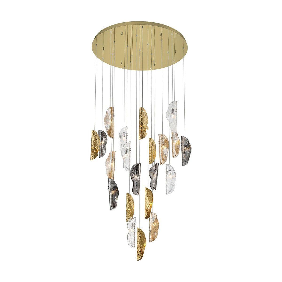 Lib & Co. Canada - 10167-024-07 - LED Chandelier - Sorrento - Gold