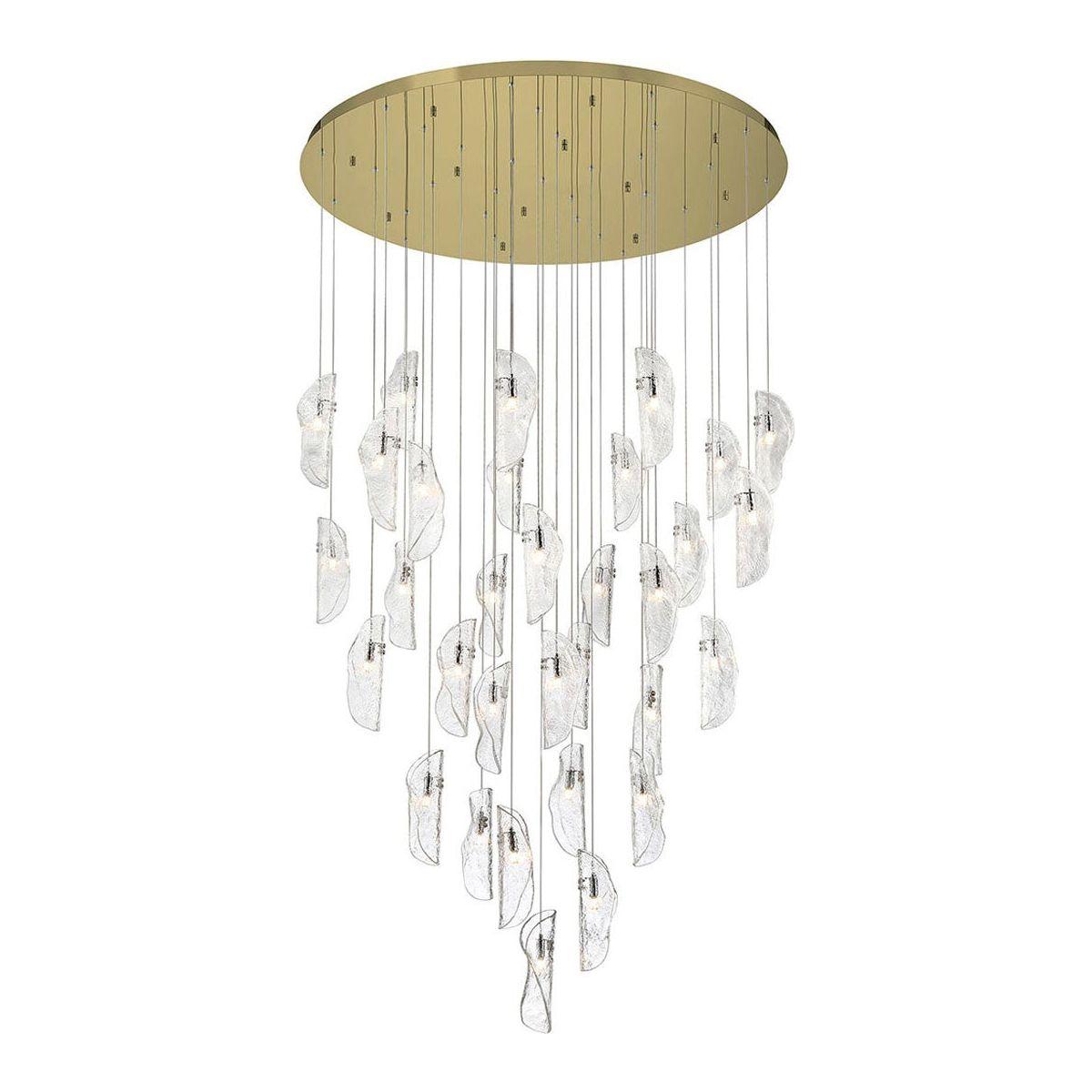 Lib & Co. Canada - 10169-017-07 - LED Chandelier - Sorrento - Gold