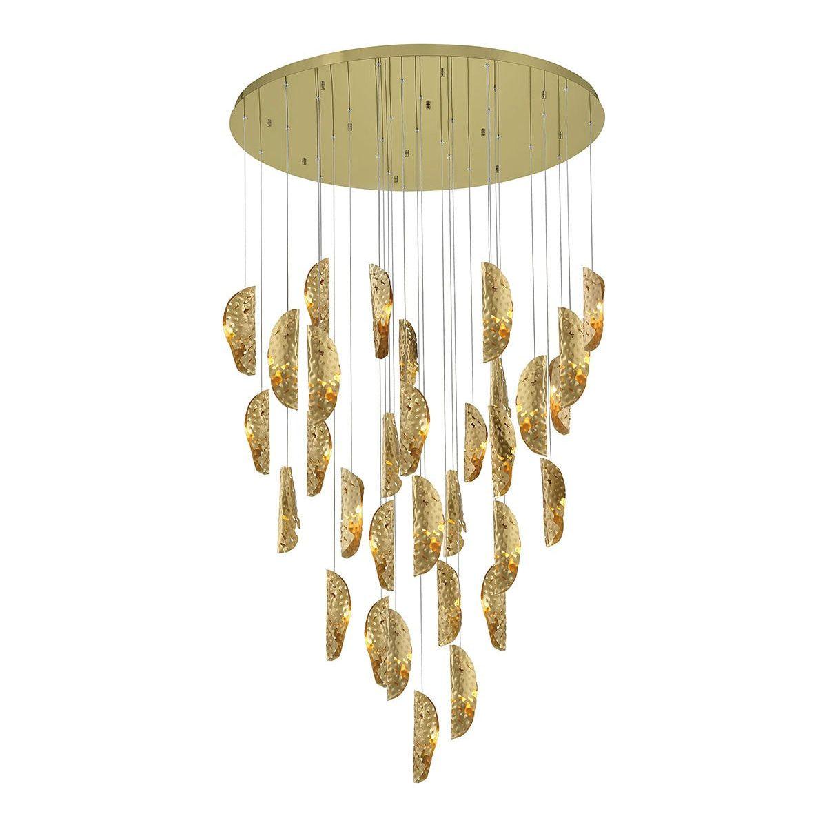 Lib & Co. Canada - 10169-020-07 - LED Chandelier - Sorrento - Gold