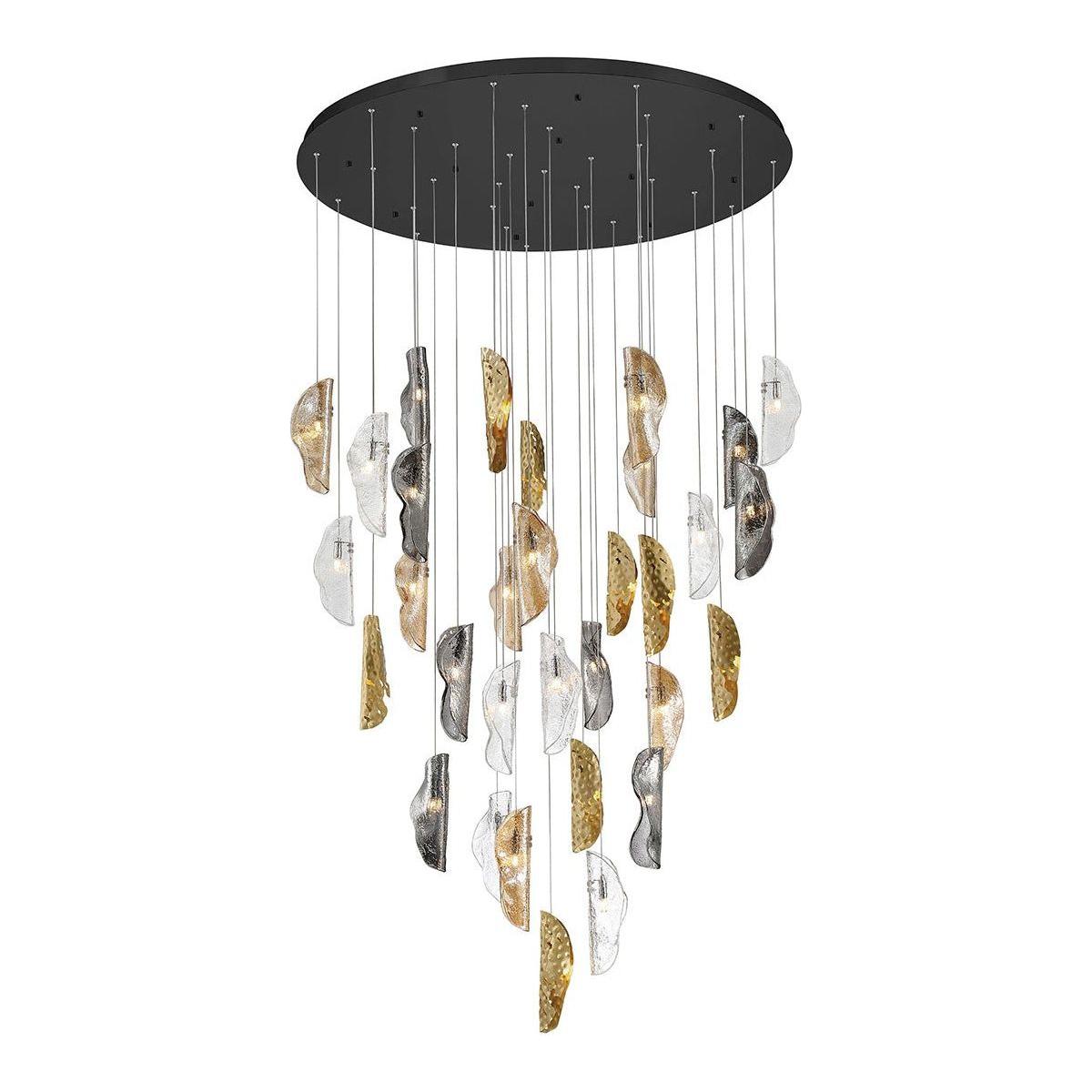 Lib & Co. Canada - 10169-024-02 - LED Chandelier - Sorrento - Black