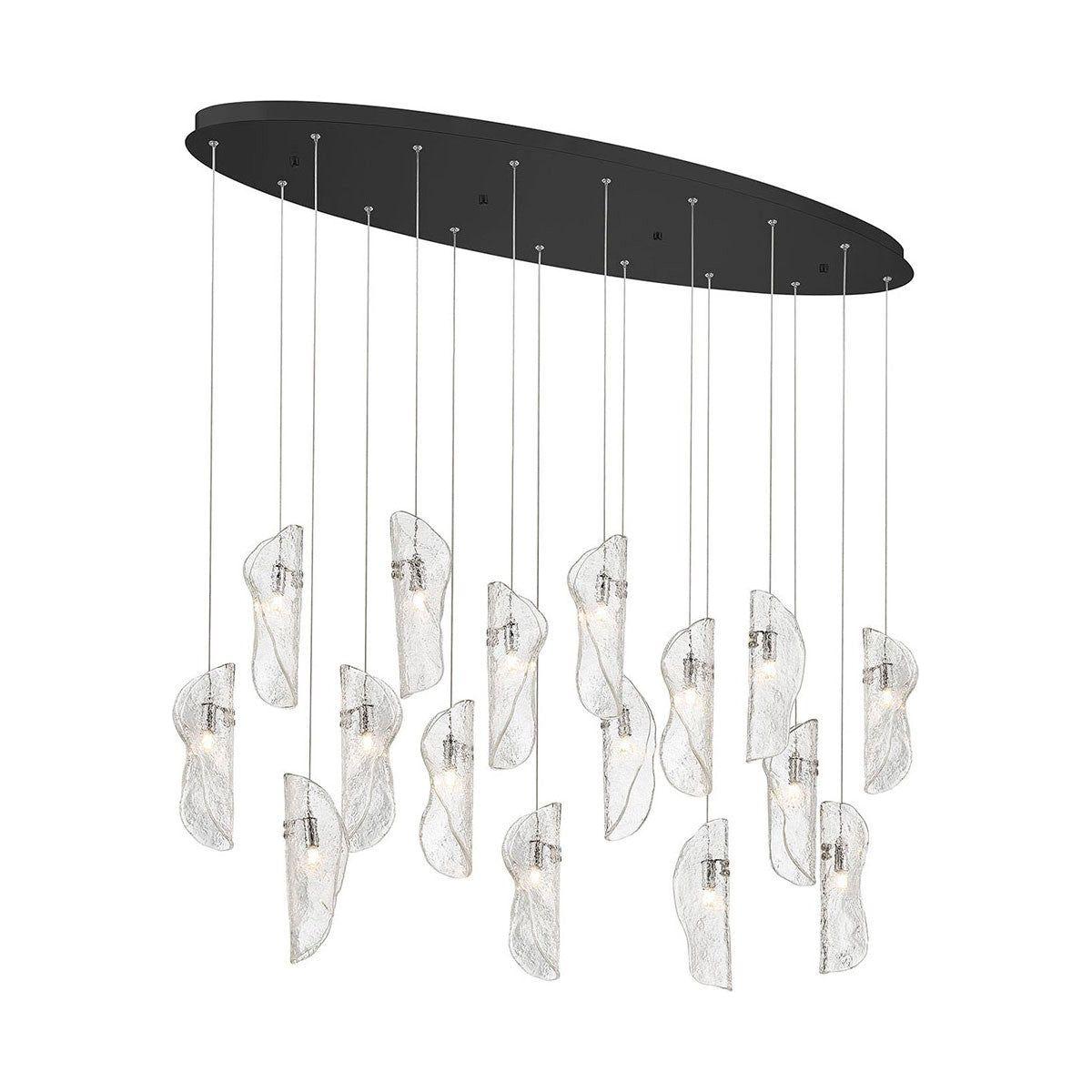 Lib & Co. Canada - 10172-017-02 - LED Chandelier - Sorrento - Black