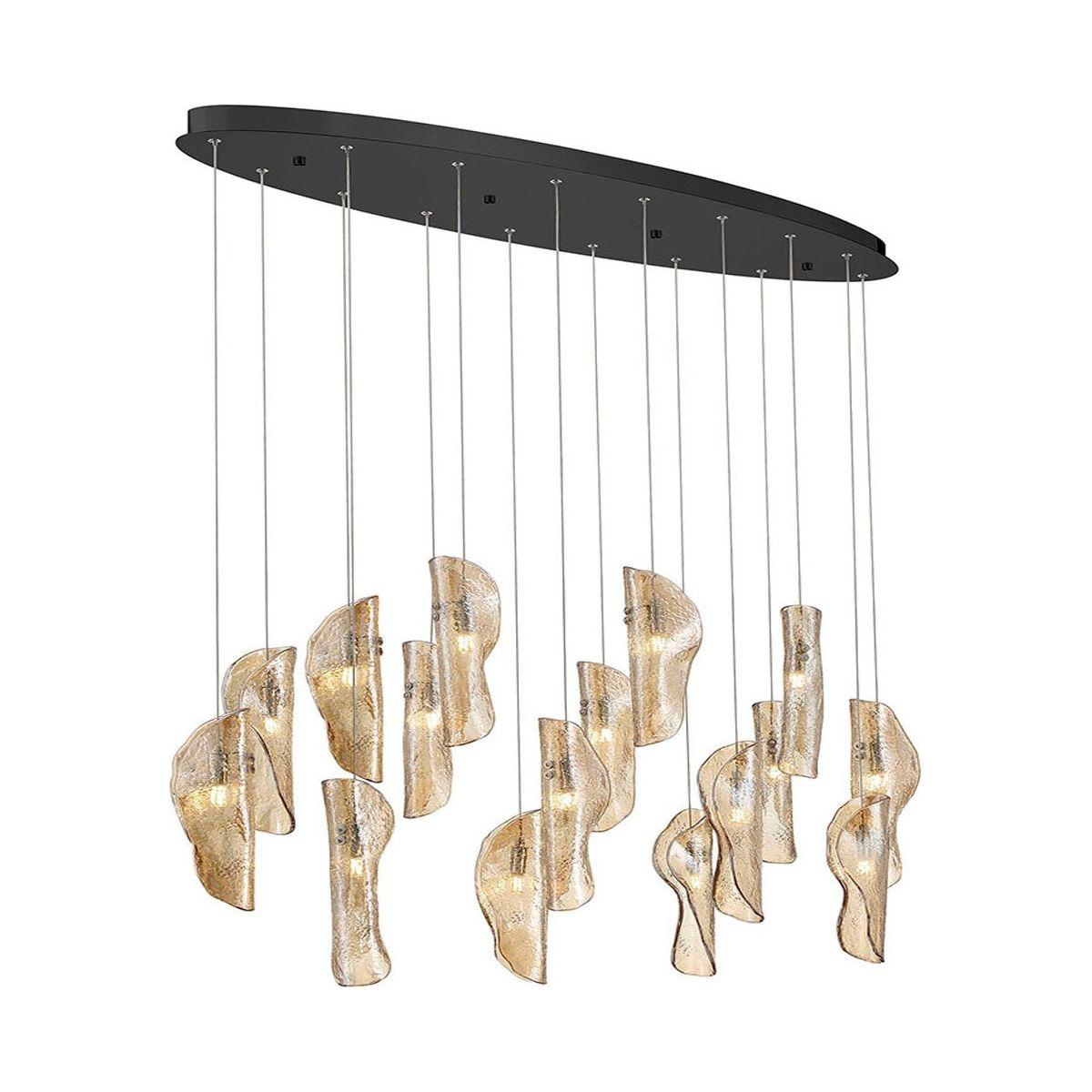 Lib & Co. Canada - 10172-018-02 - LED Chandelier - Sorrento - Black