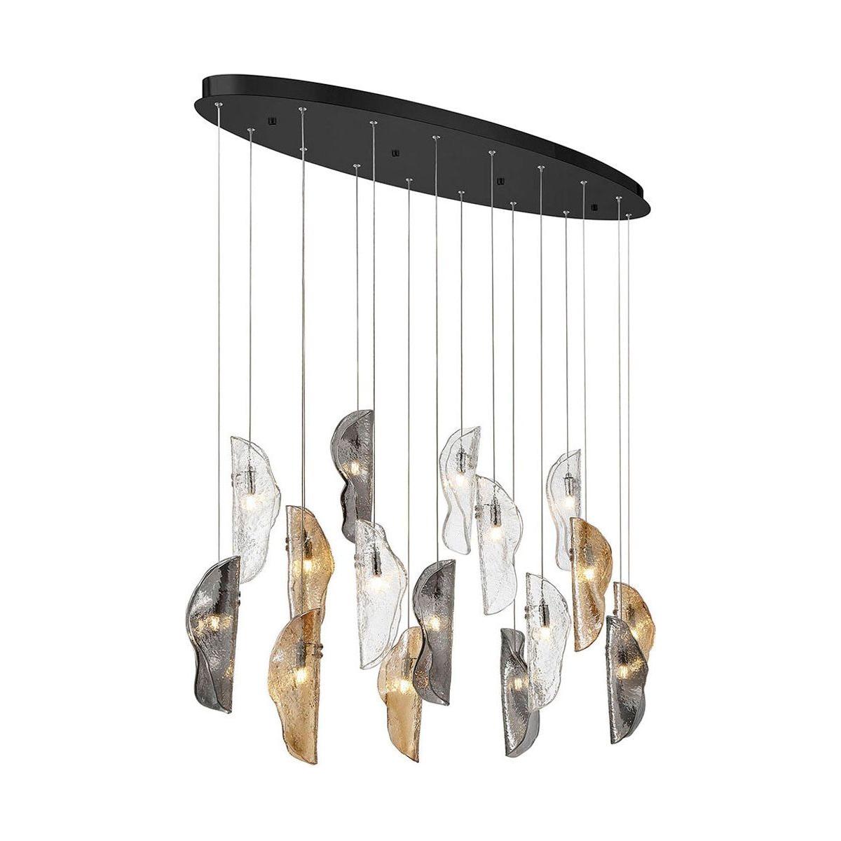Lib & Co. Canada - 10172-023-02 - LED Chandelier - Sorrento - Black