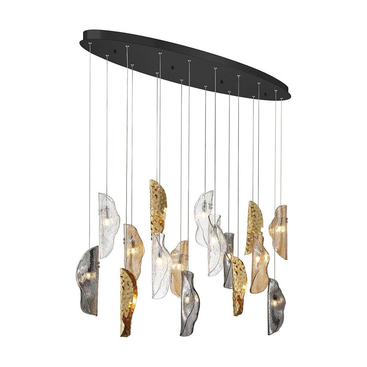 Lib & Co. Canada - 10172-024-02 - LED Chandelier - Sorrento - Black