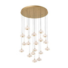 Lib & Co. Canada - 10196-030 - LED Chandelier - Adelfia - Antique Brass
