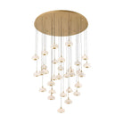 Lib & Co. Canada - 10197-030 - LED Chandelier - Adelfia - Antique Brass