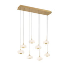 Lib & Co. Canada - 10198-030 - LED Chandelier - Adelfia - Antique Brass
