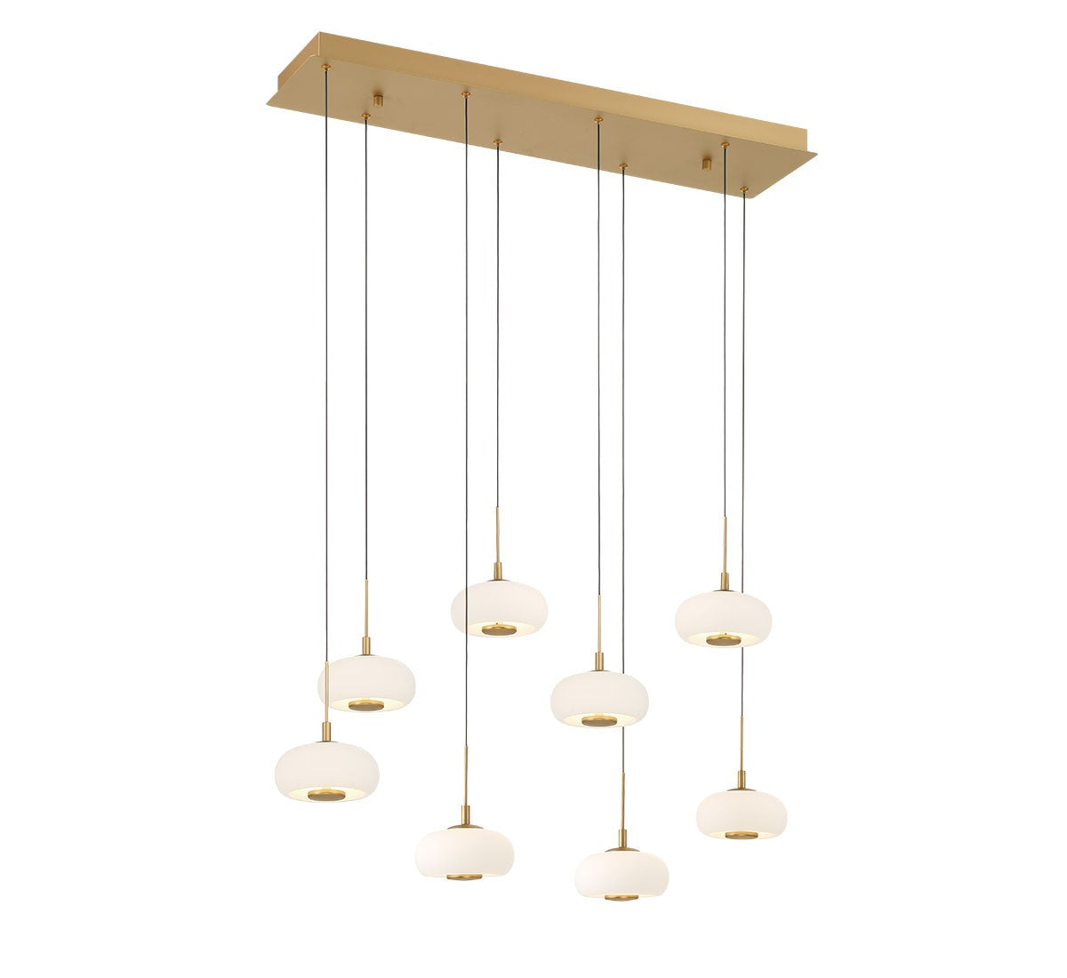 Lib & Co. Canada - 10198-030 - LED Chandelier - Adelfia - Antique Brass