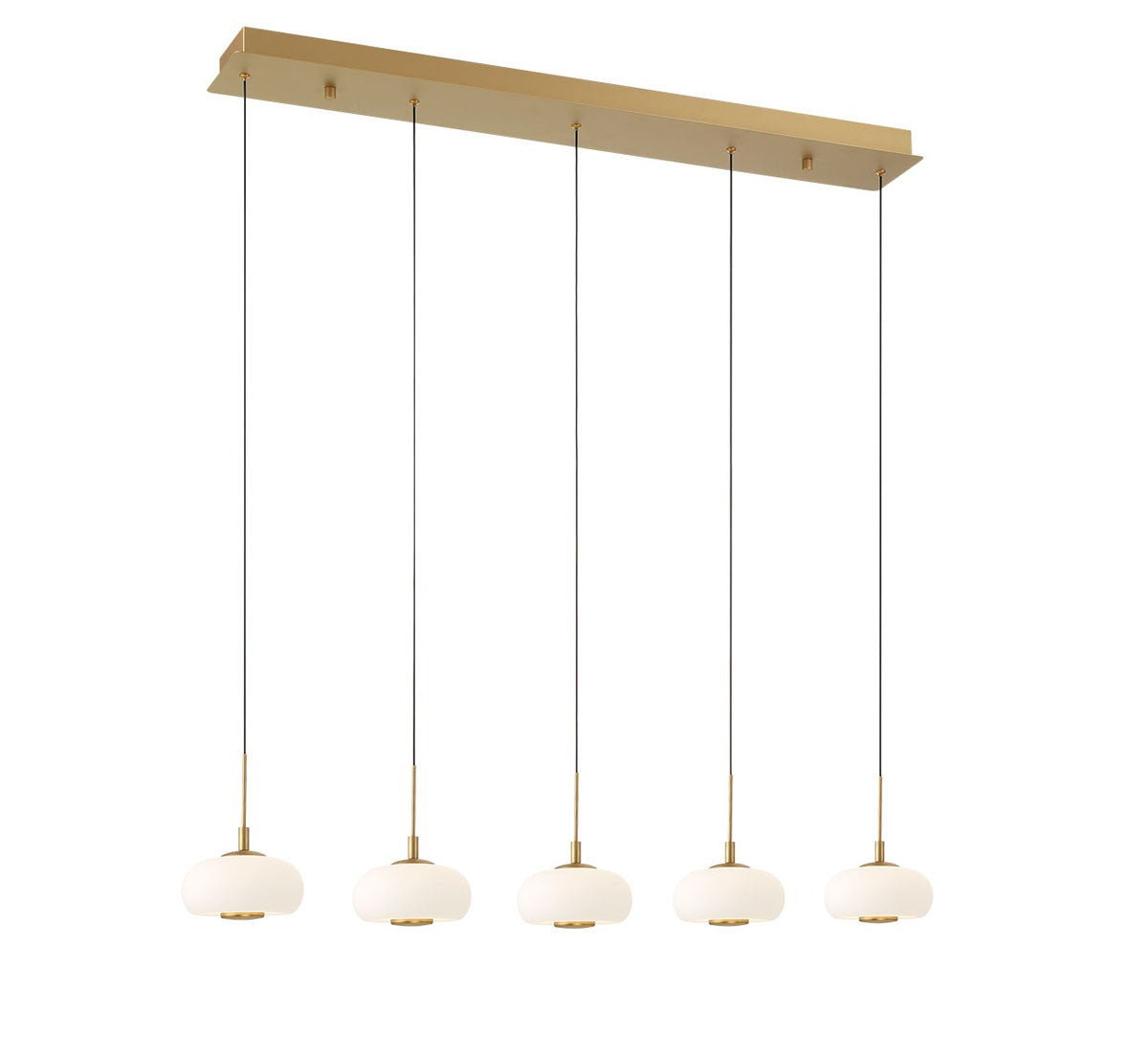Lib & Co. Canada - 10199-030 - LED Chandelier - Adelfia - Antique Brass