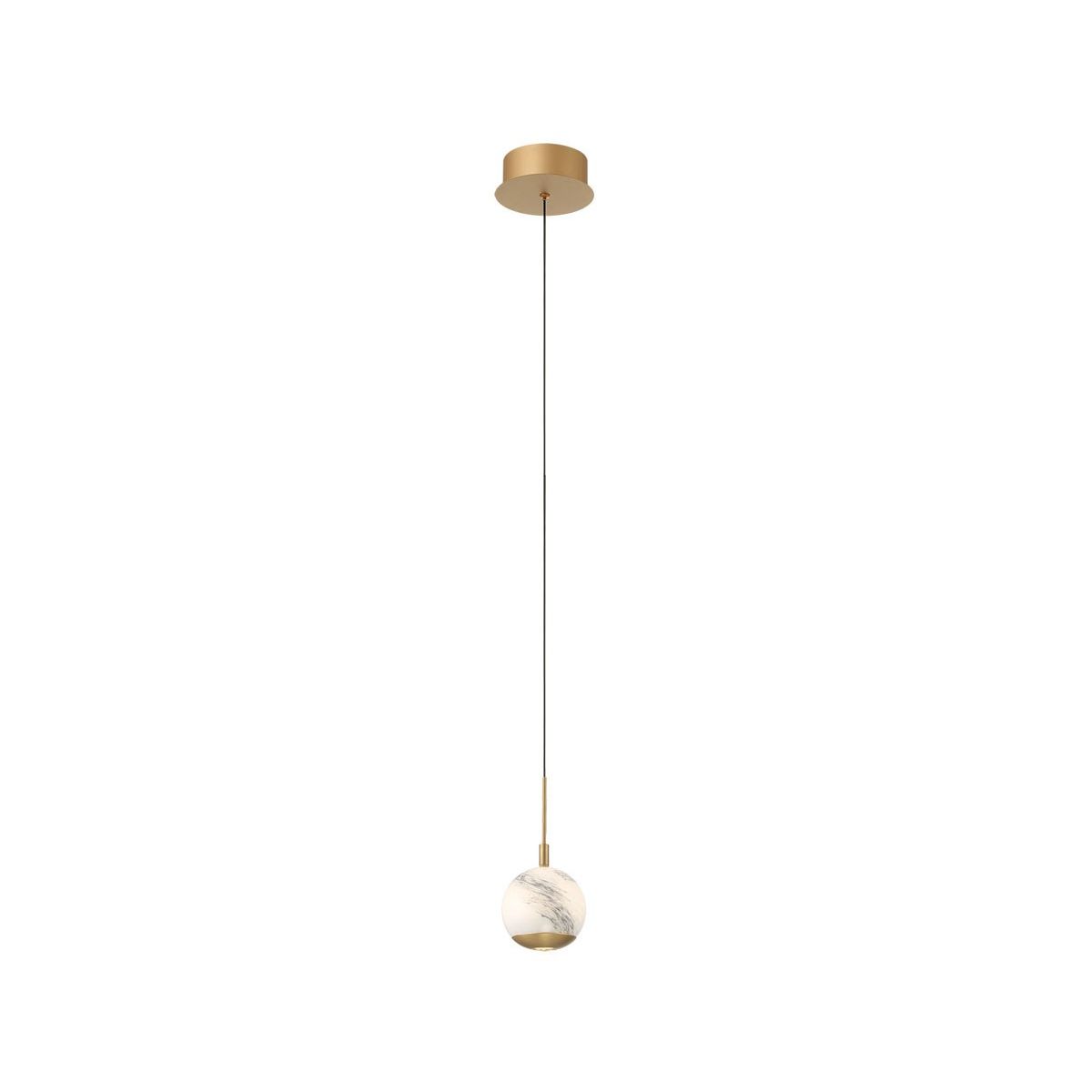 Lib & Co. Canada - 10202-030 - LED Pendant - Baveno - Painted Antique Brass