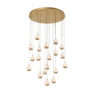 Lib & Co. Canada - 10205-030 - LED Chandelier - Baveno - Painted Antique Brass