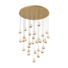 Lib & Co. Canada - 10206-030 - LED Chandelier - Baveno - Painted Antique Brass