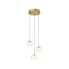 Lib & Co. Canada - 10212-030 - LED Pendant - Manarola - Painted Antique Brass