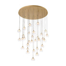 Lib & Co. Canada - 10215-030 - LED Chandelier - Manarola - Painted Antique Brass