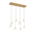 Lib & Co. Canada - 10216-030 - LED Chandelier - Manarola - Painted Antique Brass