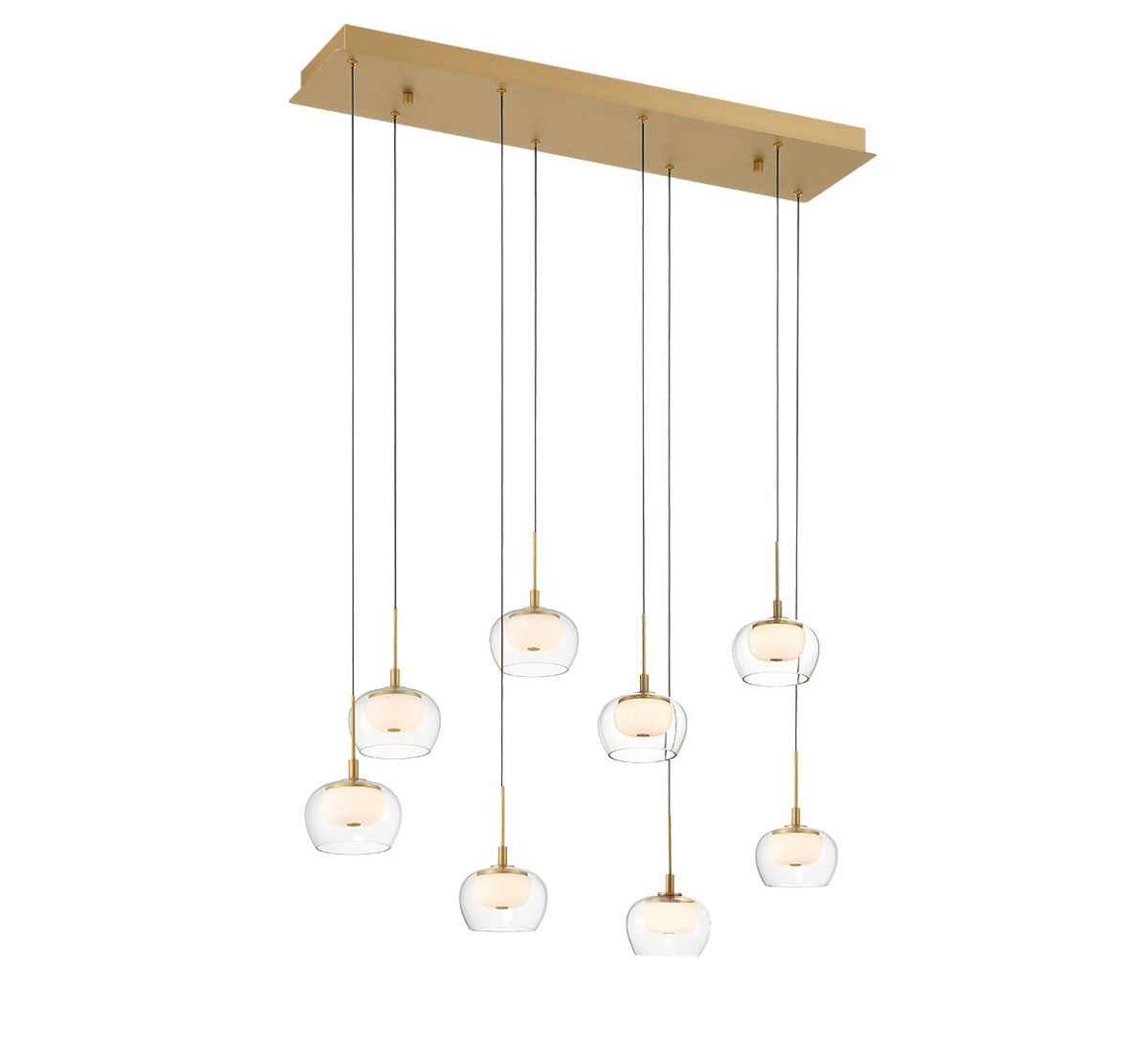 Lib&Co. - Manarola Linear Chandelier - 10217-02 | Montreal Lighting & Hardware